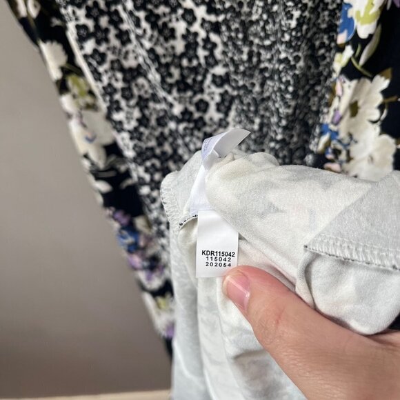 J. Jill Wearever Collection Print A-line Sleeveless Multi-Print Dress - MP - Picture 2 of 6